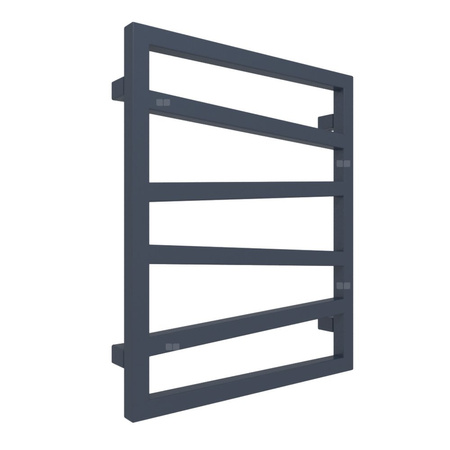 Grzejnik drabinkowy TERMA ZIGZAG, podłączenie SX, wym. 600 x 500 mm, kolor dżinsowy (farba), moc 248W