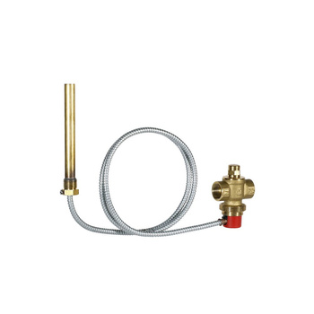 Termiczne zabezpieczenie odpływowe, z kapilarą 1,3 m, temp. otwarcia 110 st.C