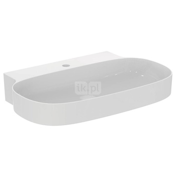 LINDA-X Umywalka 75cm 1OT B/P GLOSS WHI