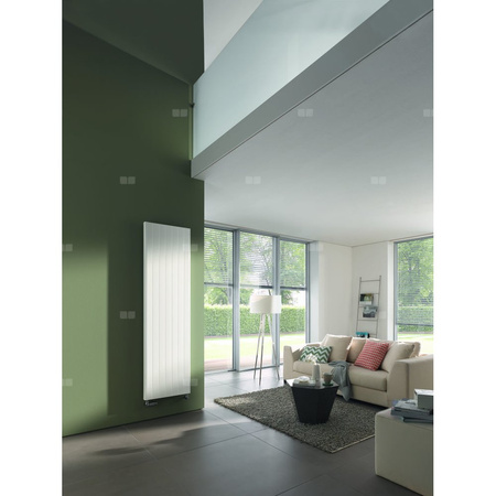 Grzejnik płytowy typ 22 KERMI X2 Verteo Line wym. 1800 x 400 mm, kolor biały, moc 1453 W