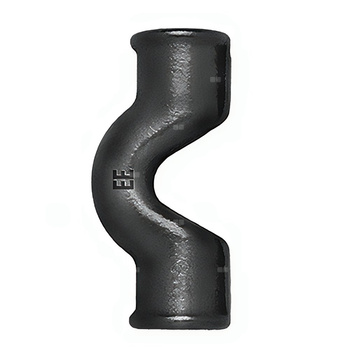 Obejście ODLEWNIA ZAWIERCIE 85/85 żeliwo (czarne) 1/2'' (GW)