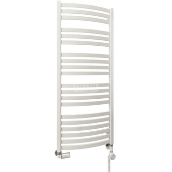 Grzejnik drabinkowy Concept By TERMA Sydney, podłączenie SX, wym. 960 x 600 mm, kolor biały drogowy RAL9016, moc 509W