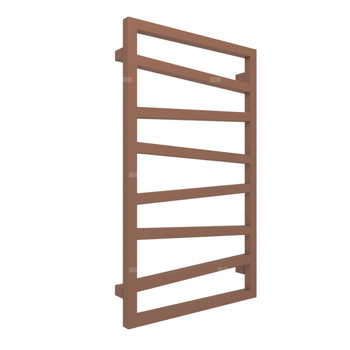 Grzejnik drabinkowy TERMA ZIGZAG, podłączenie ZS, wym. 830 x 500 mm, kolor ral 8024 mat (farba), moc 320W