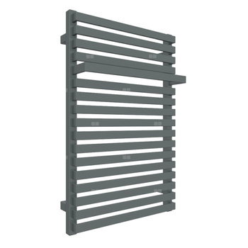 Grzejnik drabinkowy TERMA CITY, podłączenie ZX, wym. 780 x 500 mm, kolor metaliczny szary, moc 455W