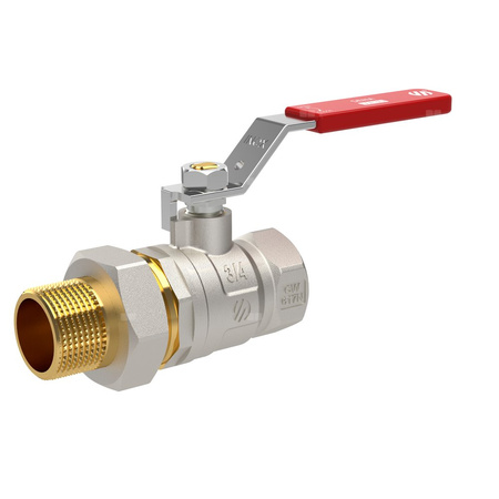 SENA VA30 zawór kulowyPROSTY PÓŁŚRUB 1GW-1 1/4GZ dźwignia INOX