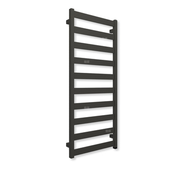 Grzejnik elektryczny TERMA VIVO ONE 1150 x 500 mm, kolor vibrant brown, moc 400 W, podłączenie E1, kabel prosty bez wtyczki biały