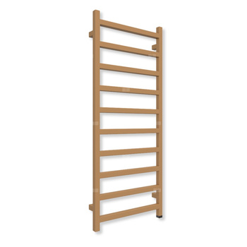 Grzejnik drabinkowy TERMA SIMPLE ONE, podłączenie S8, wym. 1200 x 500 mm, kolor old bronze (farba), moc 440W