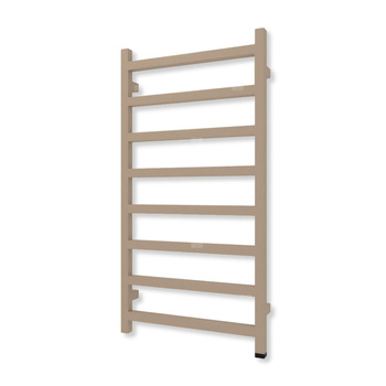 Grzejnik drabinkowy TERMA SIMPLE ONE, podłączenie S1, wym. 960 x 500 mm, kolor kwarc (farba), moc 351W