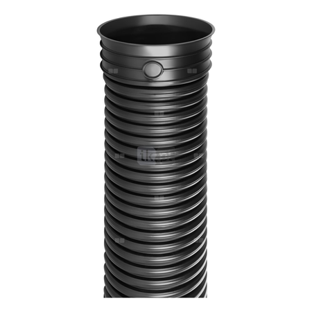 Rura karbowana PP MAGNAPLAST MCEM 600 mm x 3000 mm SN10, z kielichem, bez uszczelki