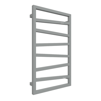 Grzejnik drabinkowy TERMA ZIGZAG, podłączenie SX, wym. 835 x 500 mm, kolor szary drogowy a RAL7042, moc 300W