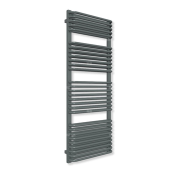 Grzejnik drabinkowy TERMA TYTUS, podłączenie SX, wym. 1420 x 540 mm, kolor szary bazaltowy RAL7012 (farba), moc 1126W