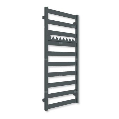 Grzejnik drabinkowy TERMA VIVO, podłączenie Z8, wym. 1150 x 500 mm, kolor magiczna perła (farba), moc 433W