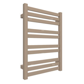 Grzejnik drabinkowy TERMA MARLIN, podłączenie SX, wym. 600 x 430 mm, kolor irchowo-szary RAL1019, moc 244W