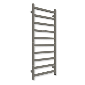 Grzejnik drabinkowy TERMA SIMPLE ONE, podłączenie S8, wym. 1200 x 500 mm, kolor błyszczący żwir (farba), moc 440W