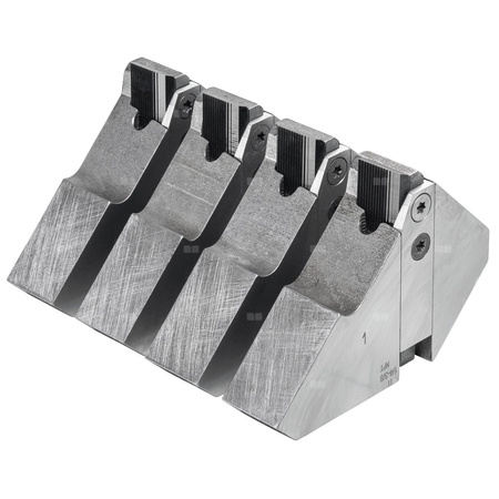 Noże grzebieniowe HSS + Mocowanie NPT 1/4-3/8, Zestaw REMS NPT