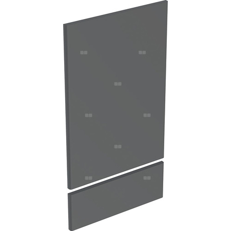 Zestaw drzwi (2 szt.) do szafki z lustrem GEBERIT, kol. biały wysoki połysk szer.550 mm