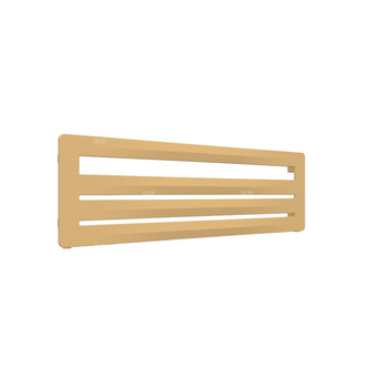 Grzejnik drabinkowy TERMA Aero HG, podłączenie YP, wym. 370 x 1200 mm, kolor złoty połysk, moc 388W