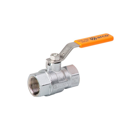 Zawór kulowy ARCO TAJO SOLAR stal nierdzewna 1 1/2'' GW, uchwyt: dźwignia chrom