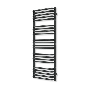 Grzejnik drabinkowy TERMA ALEX, podłączenie Z8, wym. 1140 x 400 mm, kolor czarny jak kruk mat RAL9005 (farba), moc 479W