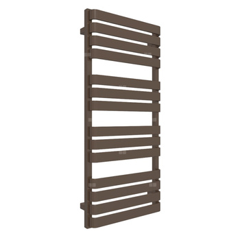Grzejnik drabinkowy TERMA WARP T, podłączenie ZX, wym. 1110 x 500 mm, kolor szlachetny brąz, moc 553W