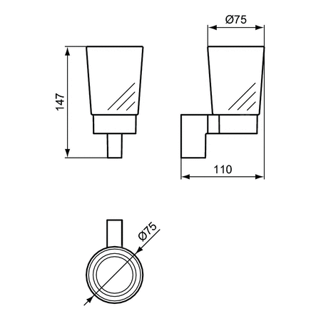 Kubek 71x108x116 mm - CONNECT