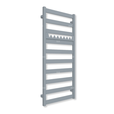 Grzejnik drabinkowy TERMA VIVO, podłączenie Z8, wym. 1150 x 500 mm, kolor soft 7001 (farba), moc 433W