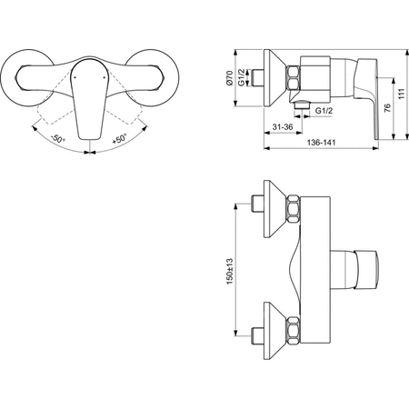 CERAFINE D BATERIA NATRYSK. LVR/DOWNW