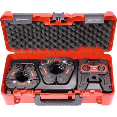 Zestaw szczęk łańcuchowych SV42-54 + szczęka pośrednia ZBS1 w walizce