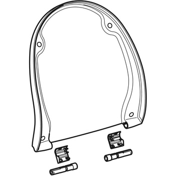 Pokrywa deski sedesowej do Geberit AquaClean 5000plus / 5000: Pergamon