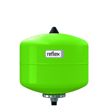 Naczynie wzbiorcze REFLEX DD 8, pojemność 8 l, 25 bar / 70'C, kolor zielony, do instalacji  C.W.U.