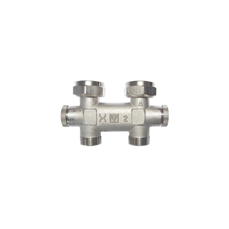 Korpus obejścia HERZ-3000 TR do instalacji dwururowych, figura prosta M 22x1,5 xG3/4