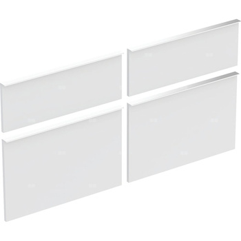 Zestaw frontów szuflad do dolnej szafki pod umywalkę GEBERIT iCon, kol. biały matowy szer.1200 mm