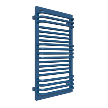 Grzejnik drabinkowy TERMA POC 2, podłączenie SX, wym. 840 x 450 mm, kolor niebieski chagall RAL5010 (farba), moc 443W