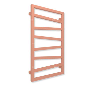 Grzejnik drabinkowy TERMA ZIGZAG, podłączenie SX, wym. 830 x 500 mm, kolor sienna (farba), moc 320W