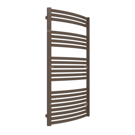 Grzejnik drabinkowy TERMA DEXTER, podłączenie Z1, wym. 1220 x 600 mm, kolor szlachetny brąz, moc 640W