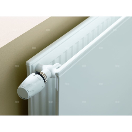 Grzejnik płytowy typ 30 KERMI X2 Plan-V, prawy wym. 305 x 1105 mm, kolor biały, moc 857 W