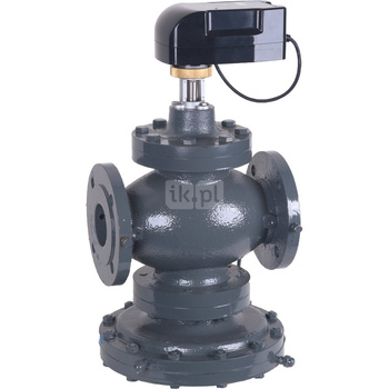 Zawór Kombi-QM, DN50, 40…600kPa, 2000…20000l/h, z siłownikiem 24V (sygnał: 0-10V, ON/OFF, 3-pkt)