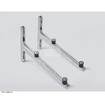 Uchwyt do montażu ściennego dla pomp ciepła split/monoblok HA 3-5(6), HA 5-5(6) i HA 7-5(6) (ściana bez izolacji termicznej)