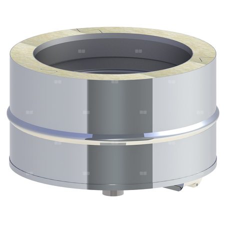 Naczynie na sadze z izlolowaną miską kondensacyjnąfi 130mm odpływ w dół fi 130mm odpływ w dół