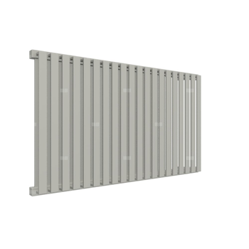 Grzejnik drabinkowy TERMA NEMO, podłączenie YL, wym. 530 x 915 mm, kolor srebrny połysk