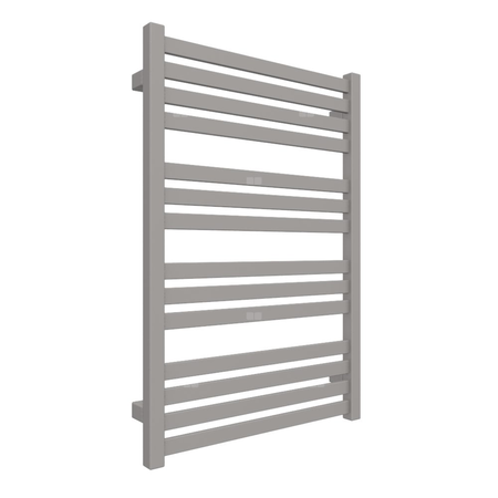 Grzejnik drabinkowy TERMA MARLIN, podłączenie SX, wym. 780 x 530 mm, kolor szary platynowy RAL7036, moc 393W