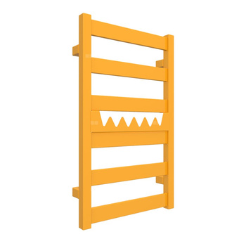 Grzejnik drabinkowy TERMA VIVO, podłączenie SX, wym. 670 x 400 mm, kolor ral 1003 mat (farba), moc 230W