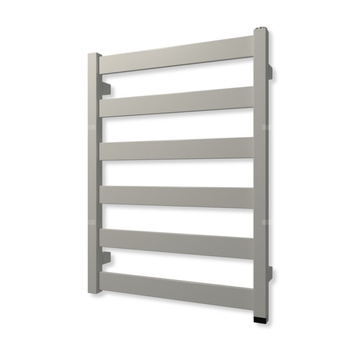 Grzejnik elektryczny TERMA VIVO ONE 670 x 500 mm, kolor biały soft, moc 300 W, podłączenie E1, kabel prosty z wtyczką biały