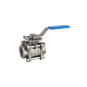 Kurek kulowy gwintowany ze stali 316 ART. 2025 PN63 DN 50