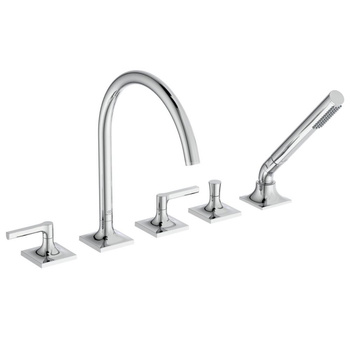 JOY NEO Bateria wannowo-natryskowa 5OT LEVER WYL CHR