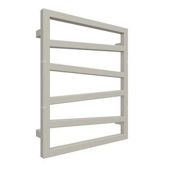 Grzejnik drabinkowy TERMA ZIGZAG, podłączenie ZX, wym. 600 x 500 mm, kolor metaliczny beż, moc 248W