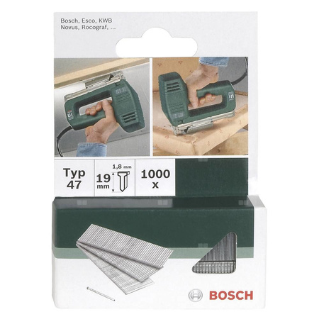 BOSCH GWOŹDZIE DO GWOŹDZIARKI TYP47 1000SZT