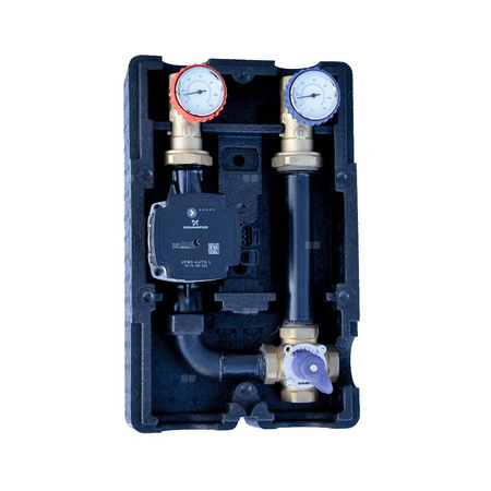 Grupa pompowa Concept by Womix GP-SMR4 25 - z zaworem 4-drogowym -  bez pompy