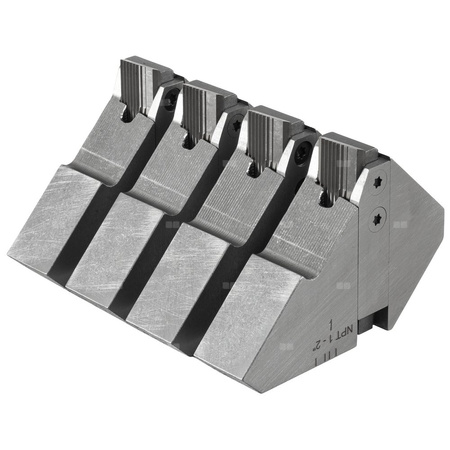 Noże grzebieniowe HSS + Mocowanie NPT 1-2, Zestaw REMS NPT