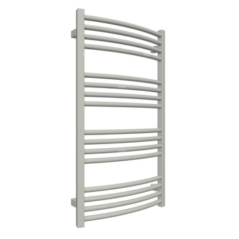 Grzejnik drabinkowy TERMA LENA, podłączenie SX, wym. 900 x 500 mm, kolor srebrny mat (farba), moc 394W